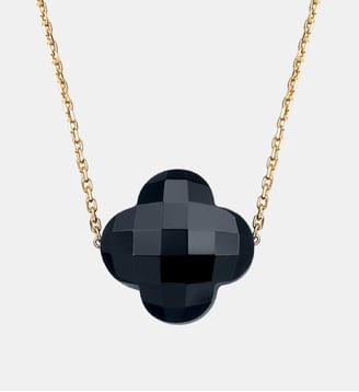 Collier, onyx, or jaune - Morganne Bello - Or jaune