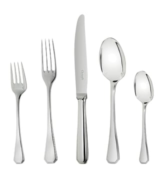 Ensemble pour 6 personnes (24 pièces) en métal argenté - AMERICA Christofle