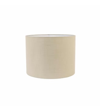 Abat-jour Linen - Gris Clair - 40x40x30cm - Light & Living - Gris clair