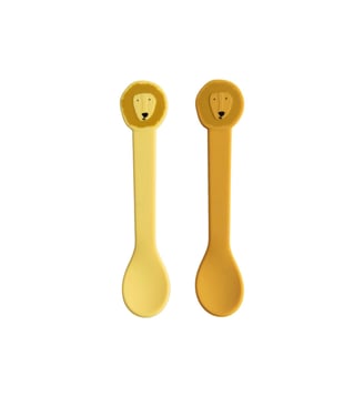 Cuillère silicone 2-pack - Mr. Lion - Trixie - Jaune
