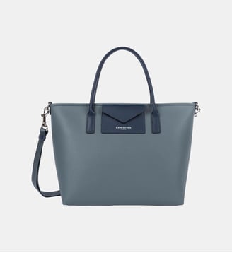 Sac cabas main Maya Double KBA - Lancaster - Bleu givre