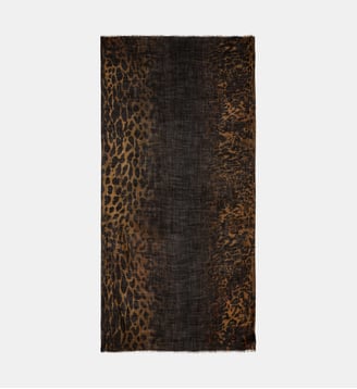 Foulard Judy Léopard - Zadig&Voltaire - Beige latte