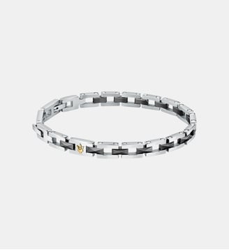 Bracelet CERAMIC - Maserati - Argent et noir