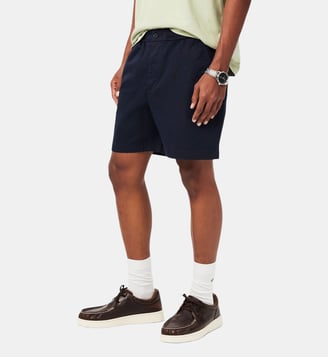 Short regular fit coton stretch - Lacoste - Bleu marine