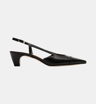 Orso - Slingback En Cuir Nappa Noir - Parallèle - Noir
