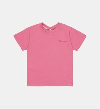 T-shirt avec logo - Marni - Orchidée rose