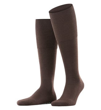 Mi-Bas Airport Plus Laine Vierge - Falke - Marron clair