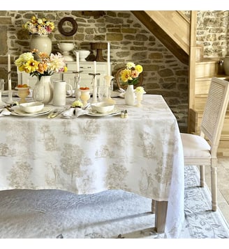 Nappe pur lin - Garnier Thiebaut - Naturel