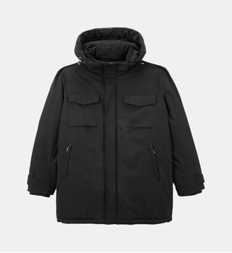 Parka droite Laurent - Serge Blanco - Noir