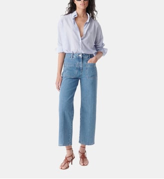 Jean Crop Helias - Vanessa Bruno - Indigo clair
