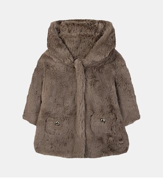 Manteau -  moyen imitation fourrure Tartine Et Chocolat