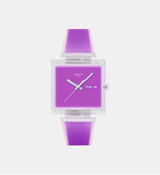 Montre What if Rose SO38K705 - Swatch - Transparent