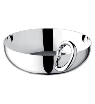 Coupelle en métal argenté 14 cm - VERTIGO - Christofle - Argent