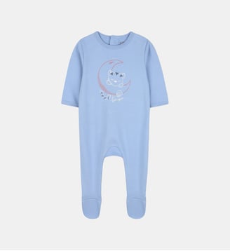 Pyjama en coton - Kenzo Kids - Light sky