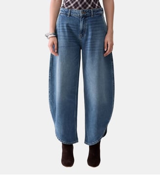 Jean bouffant - Liu Jo - Denim bleu