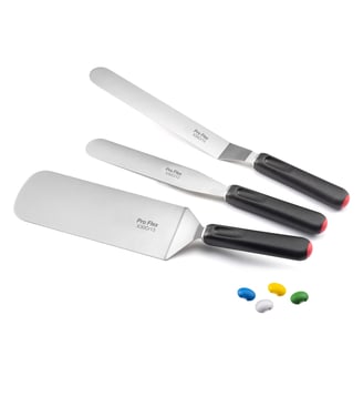Set 3 spatules Pâtisserie - Sabatier Trompette - Inox