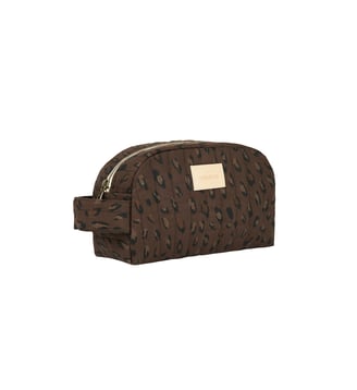 Trousse de toilette imperméable Hyde Park - Nobodinoz - Marron foncé