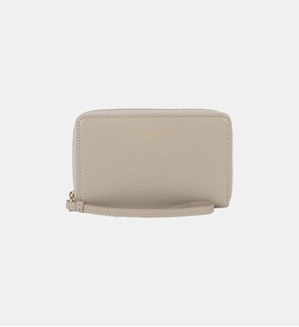 Compagnon Dune en cuir grainé - Lancaster - Galet