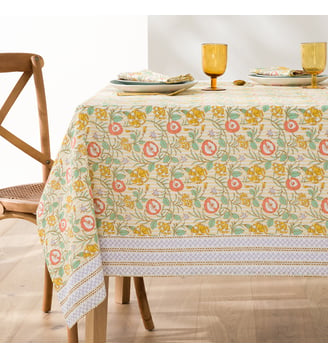 Nappe imprimée coton lavé - La Redoute Interieurs - Multicolore