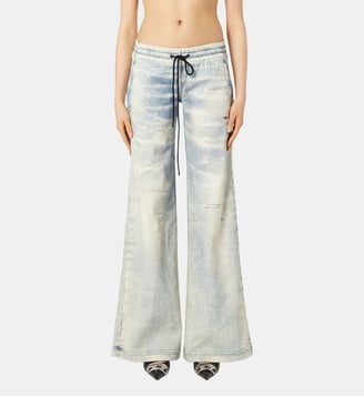 Relaxed Low Waist 2078 D-Ainty Joggjeans® - Diesel - Bleu clair
