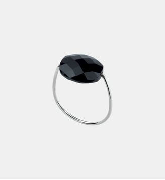 Bague, onyx, or blanc Morganne Bello