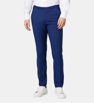 Pantalon de costume slim Apollo - Digel - Bleu supernapolitain