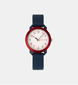 Montre Mae Blanc XE1127AW\24 - Louis Pion - Rouge