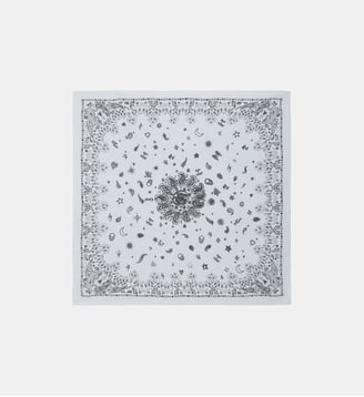 Foulard Blondie Bandana 85 - Zadig&Voltaire - Gris road