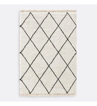 Tapis style berbère - La Redoute Interieurs - Blanc et noir