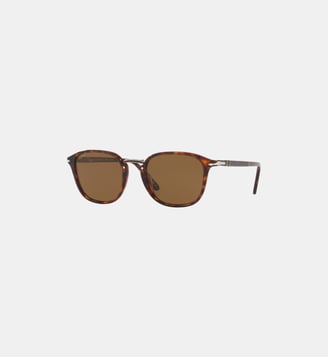 Lunettes de soleil Rond PO3186S - Persol - Havane