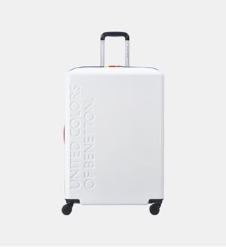 Valise rigide UNITED 4RR 75 cm - Delsey Paris - Blanc