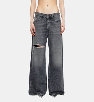 Relaxed Jeans - 1996 D-Sire - Diesel - Noir et gris foncé