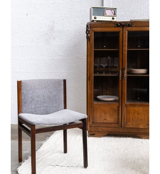 de 2 chaises scandinaves Alma N°63- Produit chiné - Debongout - Gris