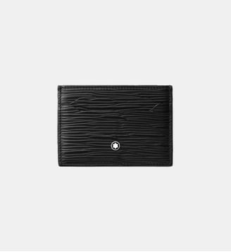 Porte-carte Meisterstuck 4810 Cuir de veau 130930 - Montblanc - Noir