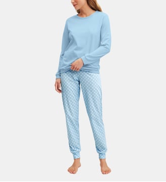Pyjama avec bords-côtes Lovely Nights Calida
