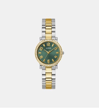 Montre Ladies dress Vert GW0686L2 - Guess - Argenté