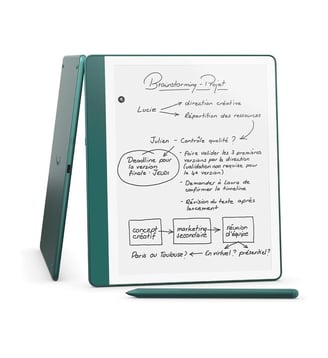 Bloc-notes numérique Kindle Scribe 2024 64Go Vert Amazon