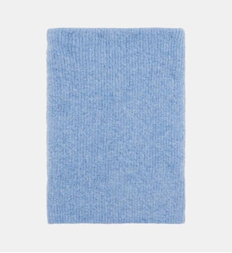 Écharpe meluxa - Motif uni - Caroll - Bleu