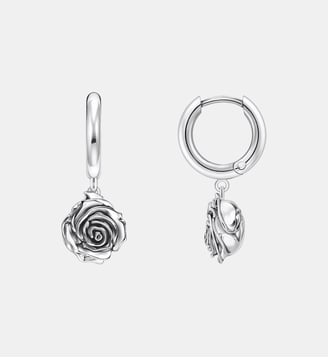 Créoles Midnight Rose - Thomas Sabo - Argent 925 recyclé et noirci
