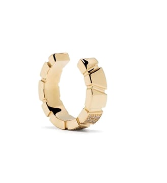 Earcuff Ride & Love semi-pavée Small - Loyal.e Paris - Or jaune