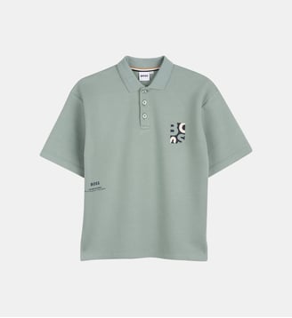 Polo manches courtes - BOSS Kidswear - Gris