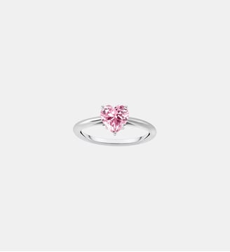 Bague avec zircon en forme de cœur - Thomas Sabo - Argent