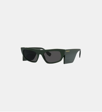 Lunettes de soleil Irrégulier BE4385 Palmer - Burberry - Vert