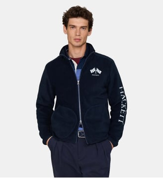 Sweat Zippé Intégral En Polaire Lrc - Hackett London - Old navy