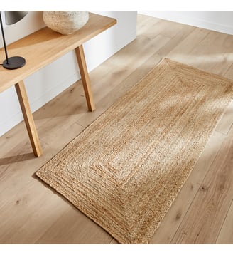 Tapis de couloir en jute, tressé main - AM.PM - Naturel