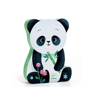 Léo le Panda - 24 pcs - FSC MIX - Djeco - Multicolore