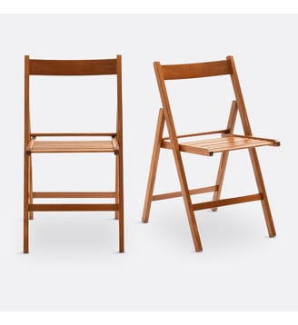 Chaise rembourée - AM.PM - Noyer