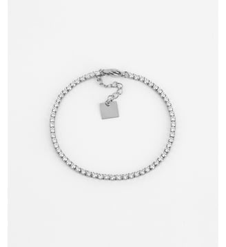 Bracelet Jessica  en Acier - Zag Bijoux - Blanc
