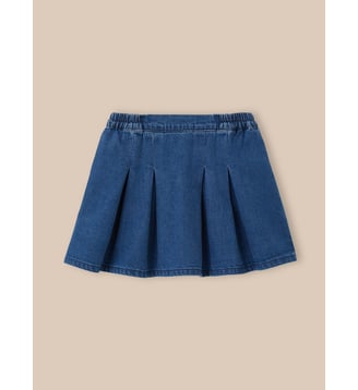 Jupe en denim Fille Cyrillus