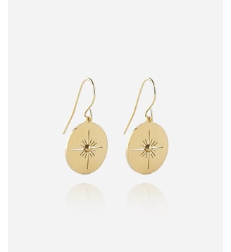 Boucles d'oreilles Aztèque  en Acier doré - Zag Bijoux - Doré